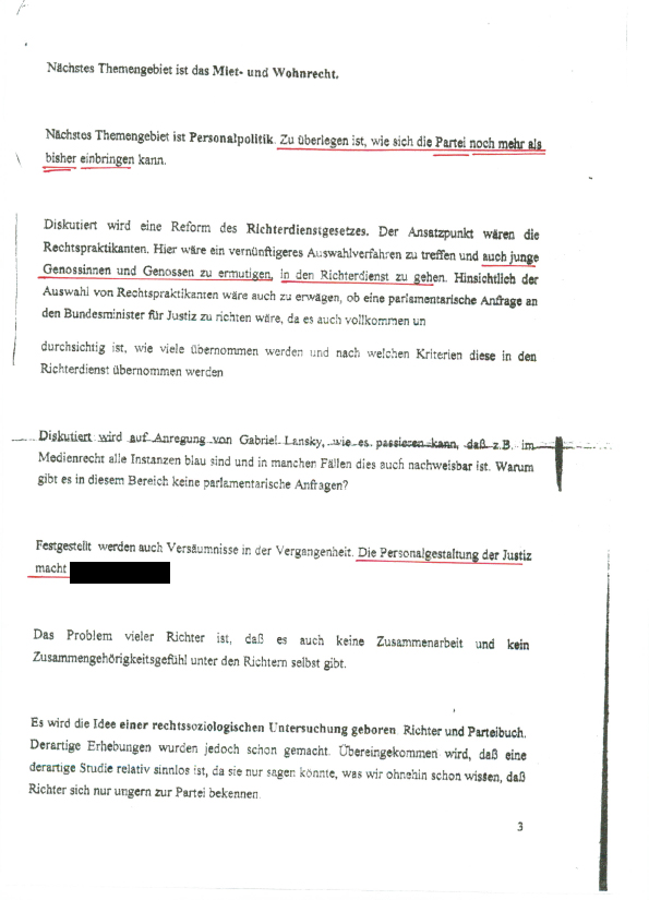 Jarolim gibt zu: SPÖ wollte mehr Rote in der Justiz