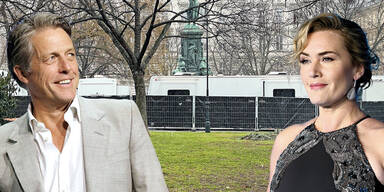 Wien rüstet sich für Grant & Winslet