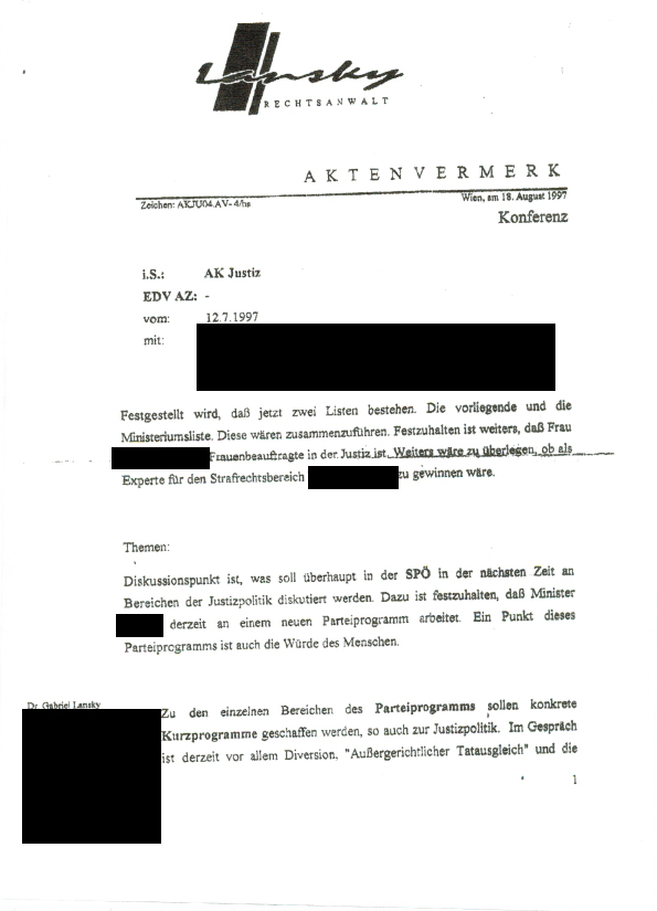 Jarolim gibt zu: SPÖ wollte mehr Rote in der Justiz