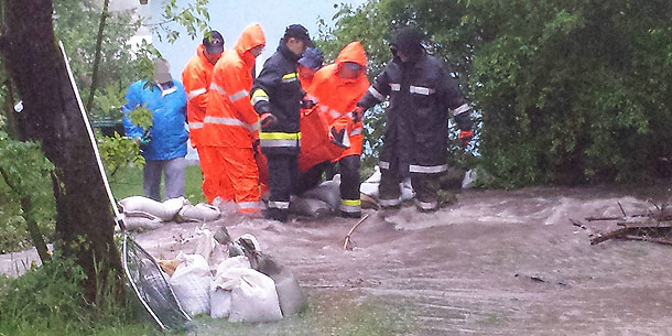 Dauerregen bringt Hochwasser