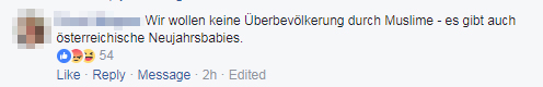 Hetze gegen Neujahrsbaby geht weiter
