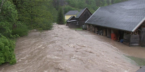 Dauerregen bringt Hochwasser