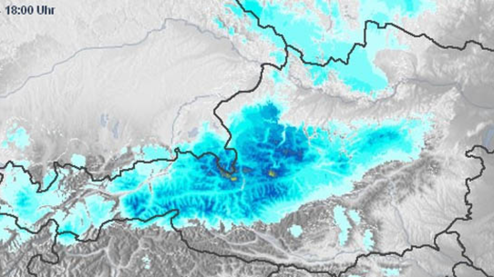 Schnee in Österreich, Schneehöhen - oe24.at