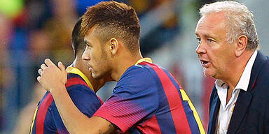 Neymar gab Kurzdebüt für Barca