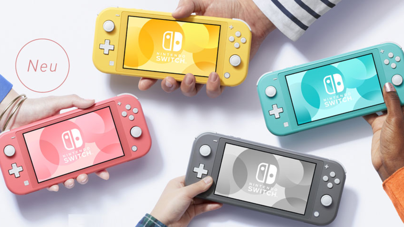 Nintendo Switch Lite startet in neuem Farbton