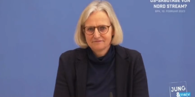 Als Journalist nach Nord-Stream fragt, kommt Regierungssprecherin ins Straucheln