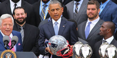 Wirbel: Patriots-Stars wollen lieber zu Obama