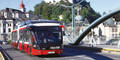 Neue Busspur am Rudolfskai