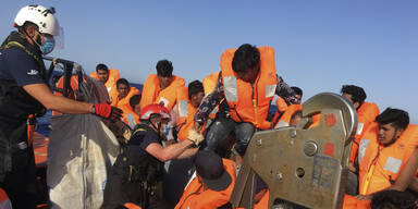 "Ocean Viking" rettet 118 Menschen aus Seenot