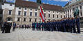 ÖFB-Team in Hofburg verabschiedet