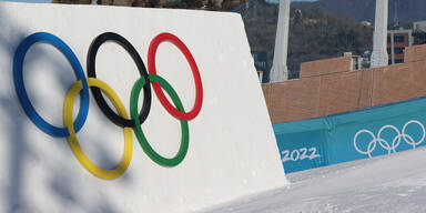 Olympia Ringe Peking Winterspiele