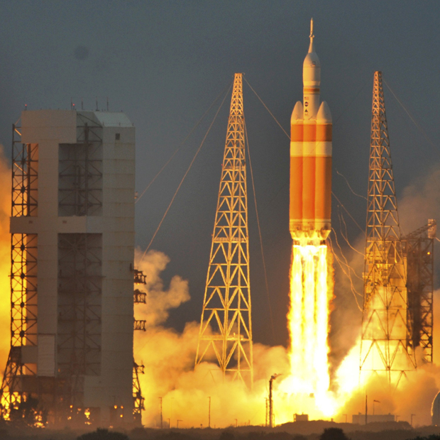 NASA schießt Orion-Kapsel ins All
