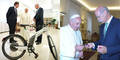 Papst Franziskus fährt jetzt E-Bike