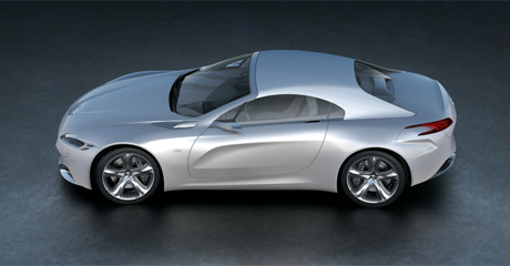 Roadster-Studie SR1 von Peugeot