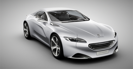 Roadster-Studie SR1 von Peugeot