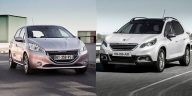 Peugeot 2008 und 208 sind echte Bestseller