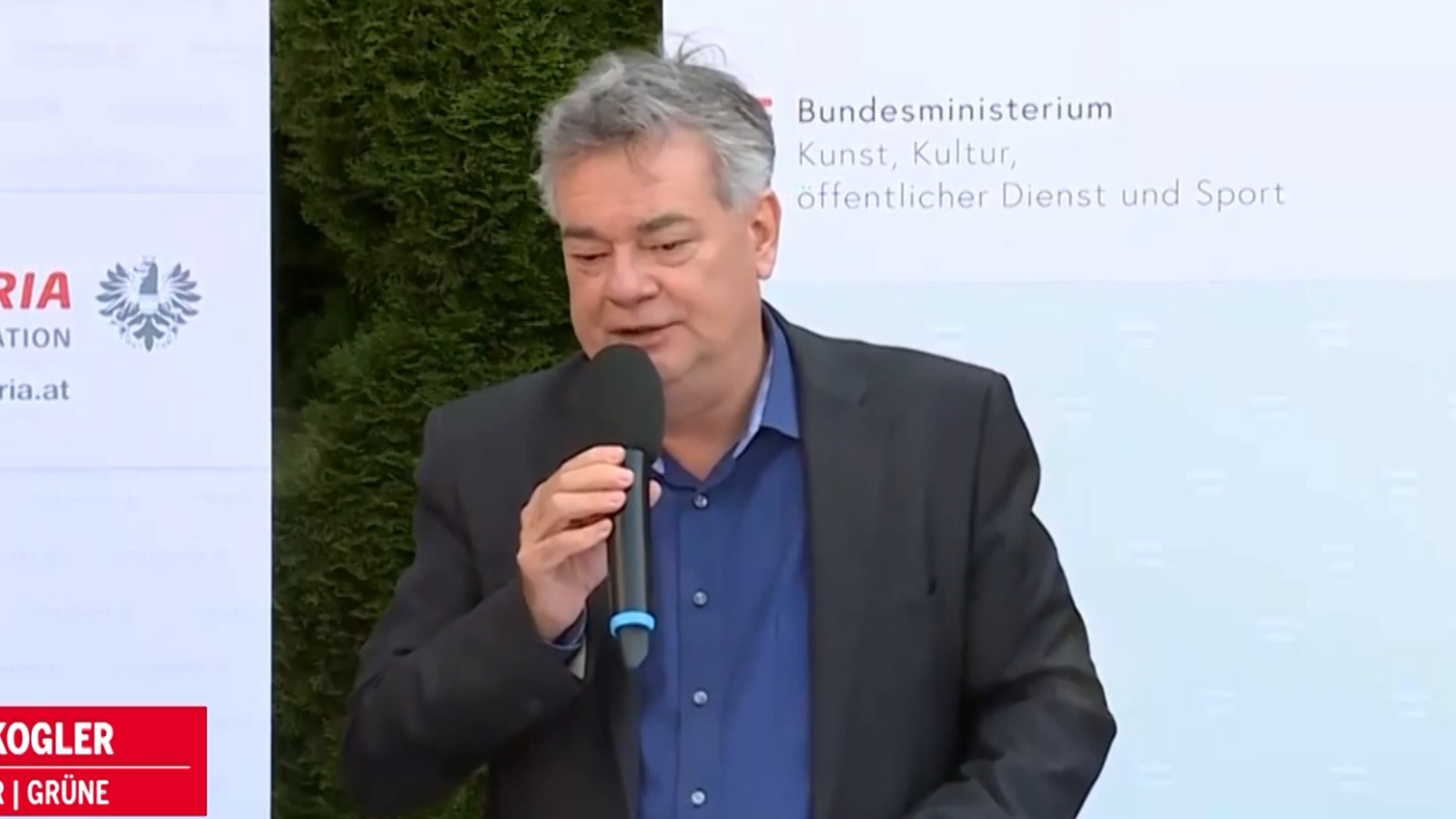 Werner Kogler Maßnahmenpaket zum Comeback des Vereinsports