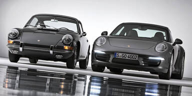 Porsche 911 feiert in Salzburg 50. Geburtstag