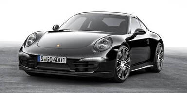 911 & Boxster kommen als Black Edition