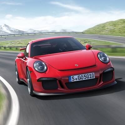 Fotos vom neuen Porsche 911 GT3