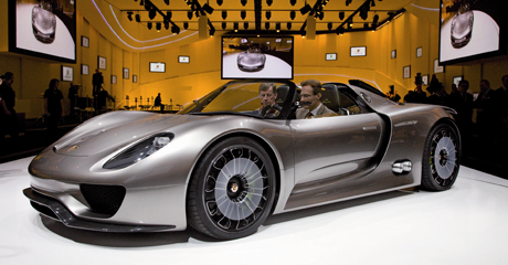Der neue Porsche 918 Spyder in Genf