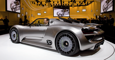 Der neue Porsche 918 Spyder in Genf