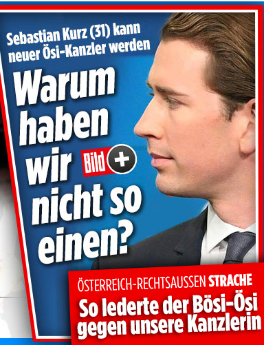 Medien machen Kurz zu Donau-Messias