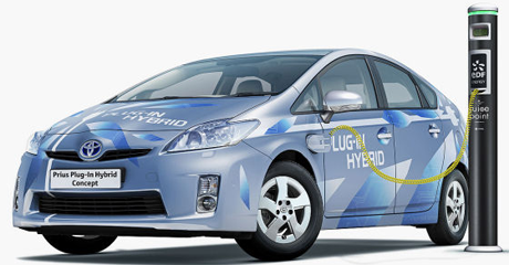 Toyota Prius Plug-in. Bild: Toyota