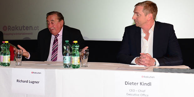 Rakuten.at greift jetzt mit Richard Lugner an