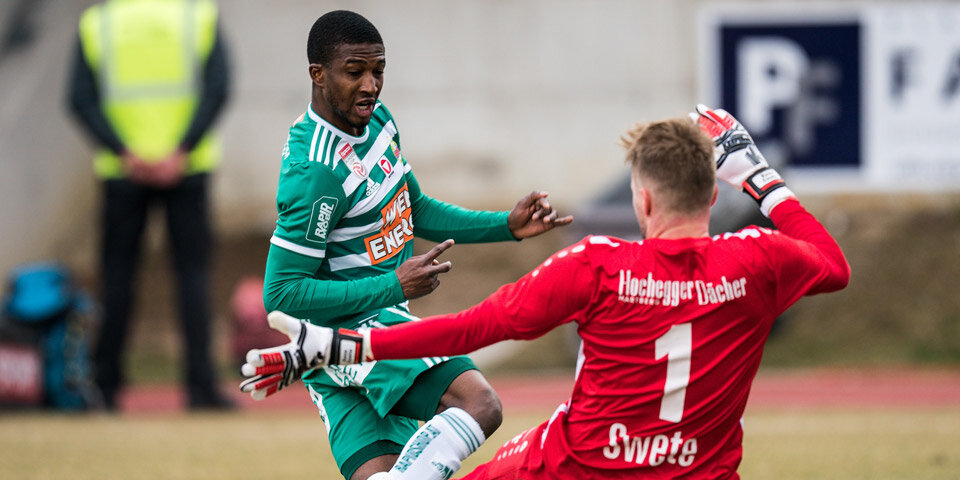 2:2 - Kurioses Remis bei Rapid gegen Hartberg
