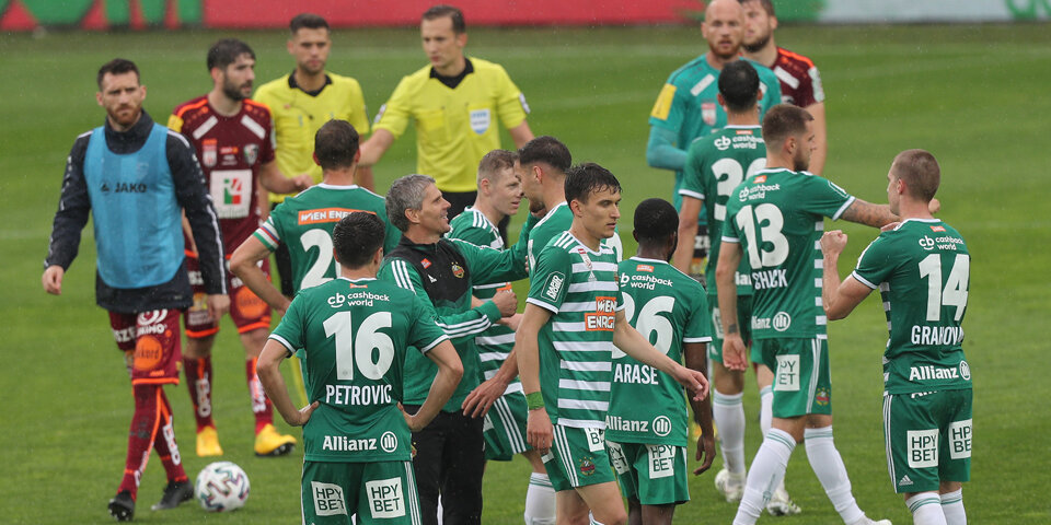 Rapid-Sieg nach packender Schlussphase gegen WAC