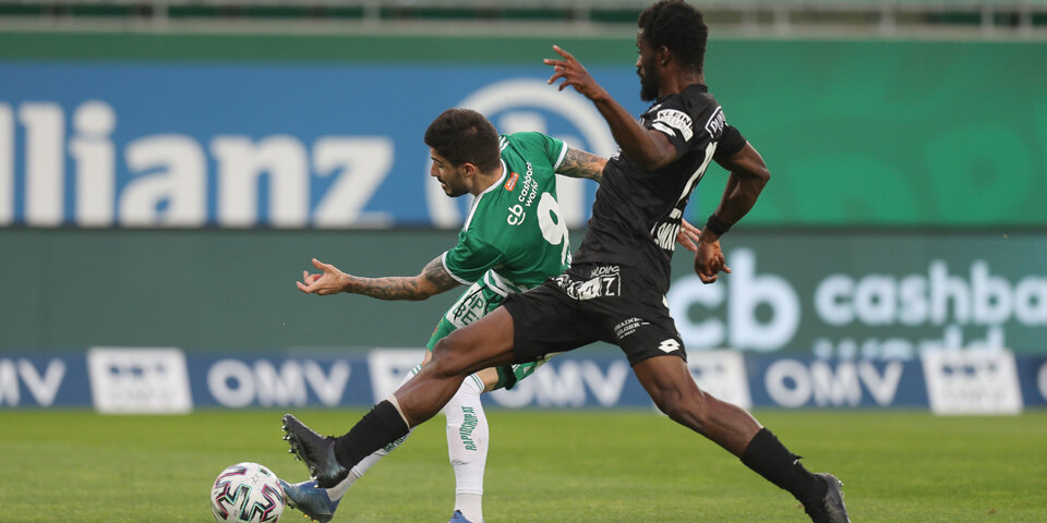 4:0-Sieg: Rapid drückt Sturm den Stempel auf