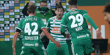 1:1 - Rapid rettet Remis im Hit gegen Salzburg