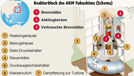 AKW-Reaktor (Schema)
