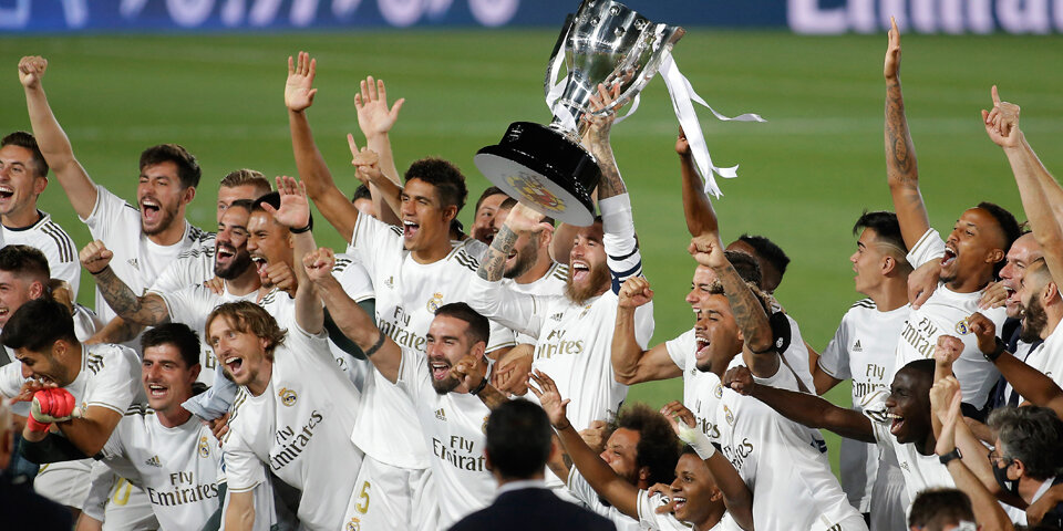 Real Madrid feiert seinen Meistermacher Zidane