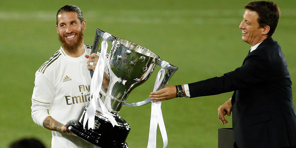 Real Madrid feiert seinen Meistermacher Zidane