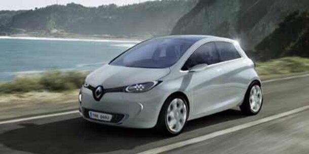 Neuer Elektroflitzer "ZOE" von Renault 