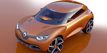 Conceptcar Renault Captur in Genf 2011