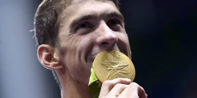 Phelps verabschiedet sich mit 23. Gold