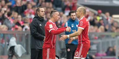 Robben und Ribéry verlassen den FC Bayern