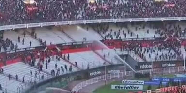 Gewaltexzesse nach Abstieg von River Plate