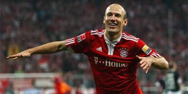 Bayern siegen dank Robben
