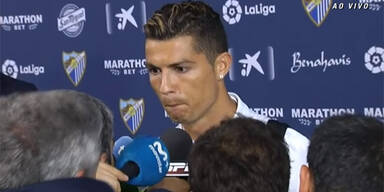 Ronaldo mit Wut-Interview bei Titelparty