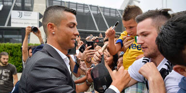 Hier trifft Ronaldo in Turin ein