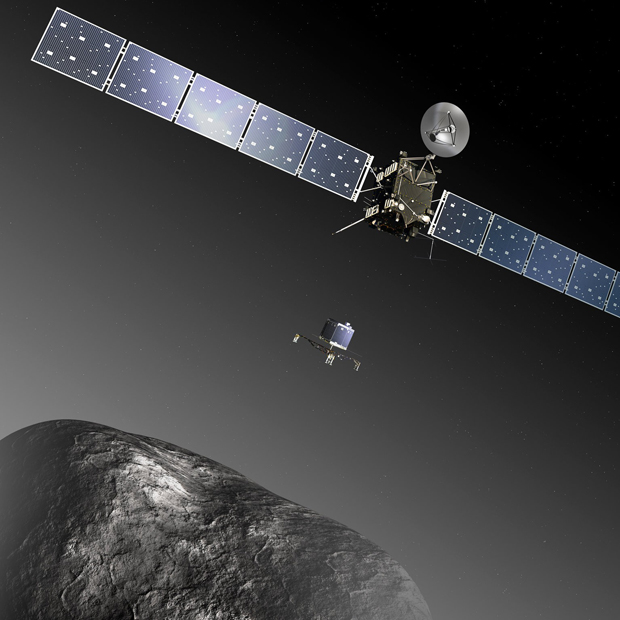 Rosetta landet auf Tschuri