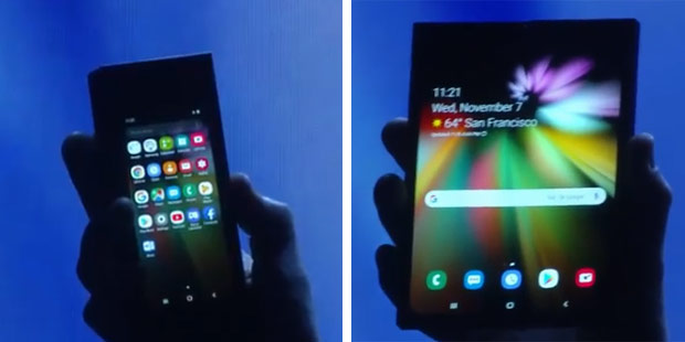 Samsungs faltbares Smartphone bietet geniale Funktion