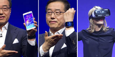 Note 4, Note Edge, VR-Brille & Smartwatch