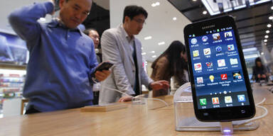 Samsung überholte Apple bei Smartphones