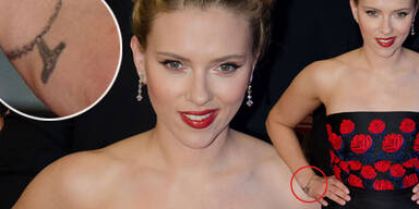 Scarlett Johansson: "I love New York"-Tattoo