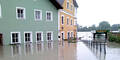 OÖ:  Schärding überflutet